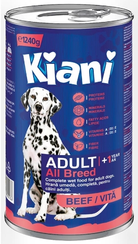 KIANI Adult All Breed with BEEF (+1year)